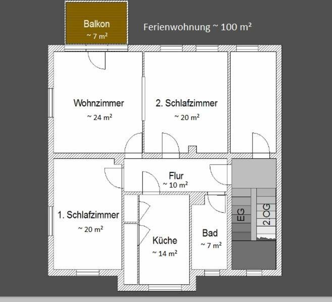 Ferienwohnung „Lena“ Meißen Exterior foto